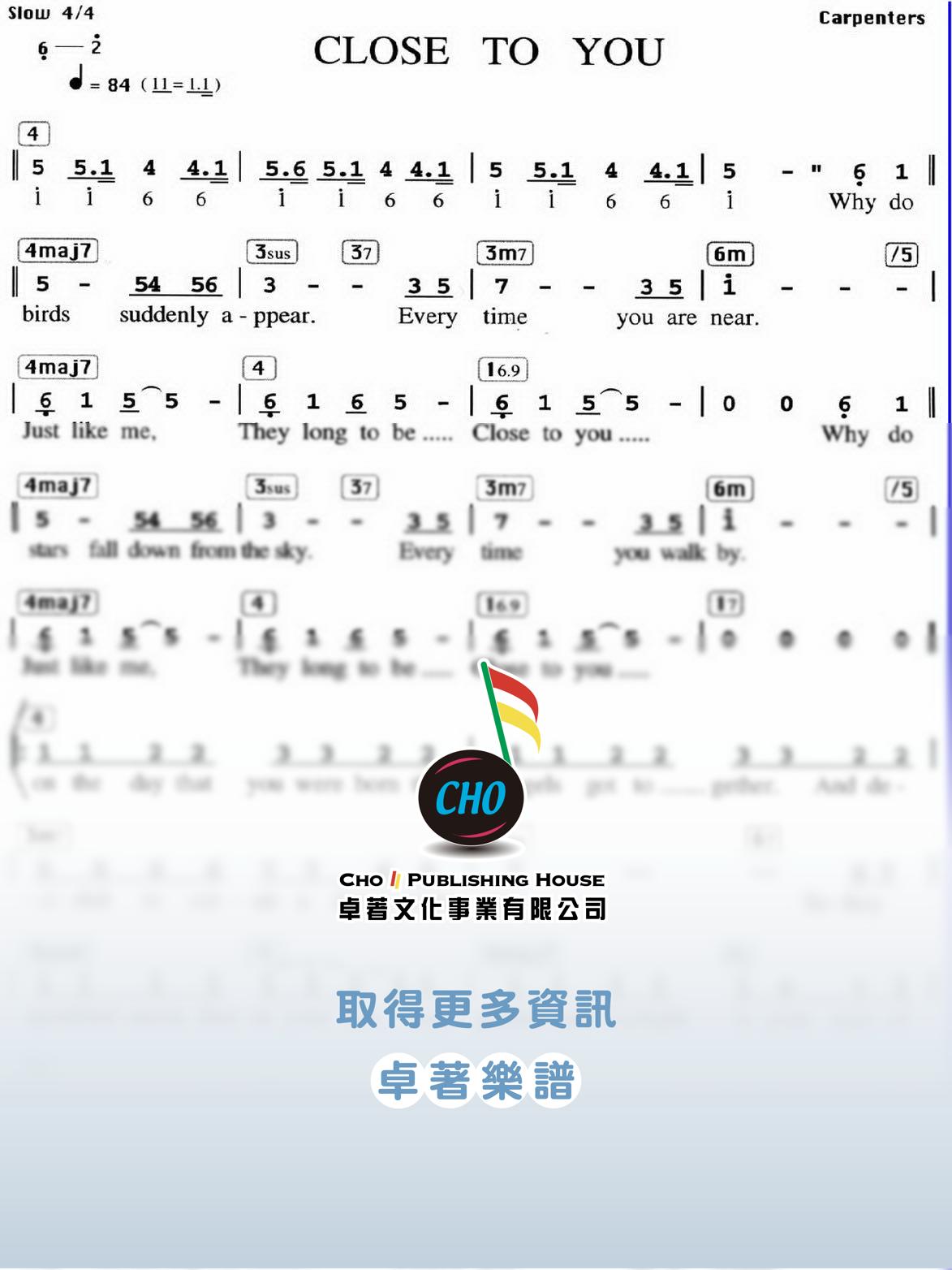 CLOSE TO YOU
